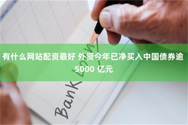 有什么网站配资最好 外资今年已净买入中国债券逾 5000 亿元