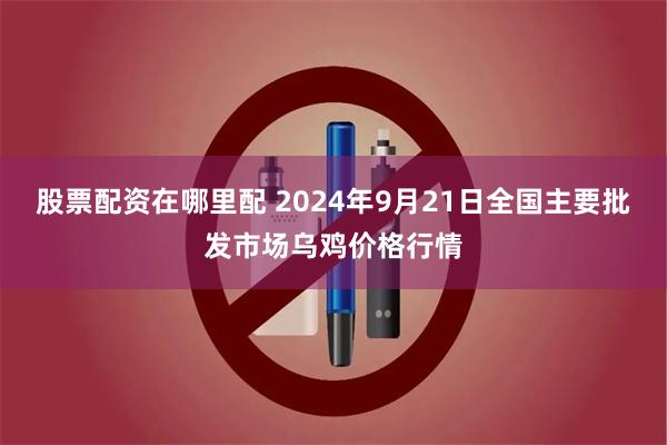 股票配资在哪里配 2024年9月21日全国主要批发市场乌鸡价格行情