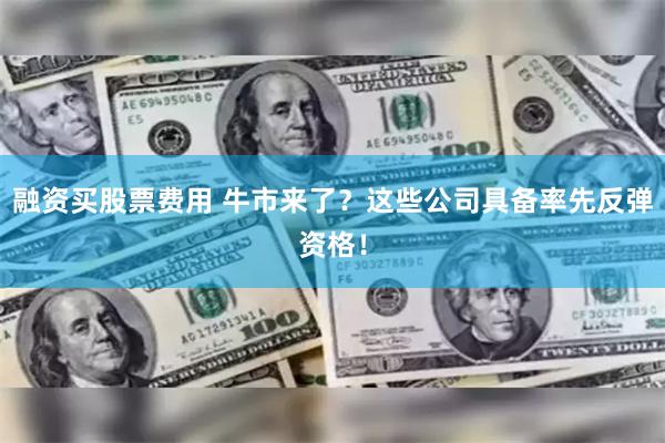 融资买股票费用 牛市来了？这些公司具备率先反弹资格！